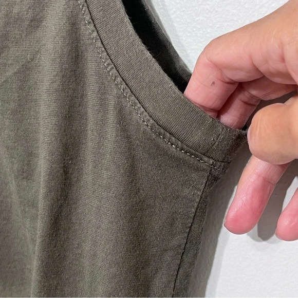 AG Adriano Goldschmied Olive Green Tank Top - Picture 4 of 5